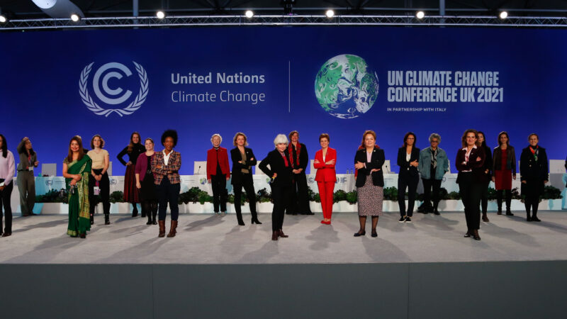 Female world leaders at COP26